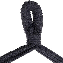 Acheter Hamac brésilien fauteuil suspendu - Noir et beige