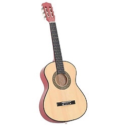 vidaXL Guitare 1/2 34"
