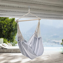 Casa.Pro casa_pro Fauteuil Suspendu Rotatif à 360° - Lilas