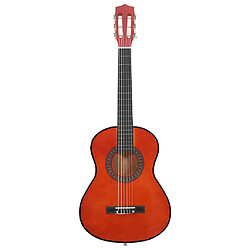 Avis vidaXL Guitare classique débutant 1/2 34" - Tilleul