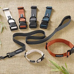 Avis Paris Prix Collier pour Animaux Réglable - 65 cm Anthracite