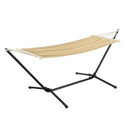 En.Casa En_casa hamac avec cadre noir beige