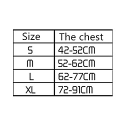 Avis Sangle de poitrine anti-déflagrante - Rose L