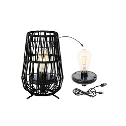 JARDIéco Jardideco Lanterne Solaire - Noire