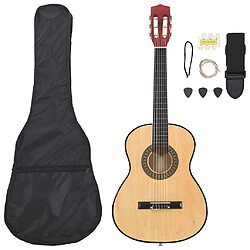 vidaXL Guitare classique 3/4 - Ensemble débutant