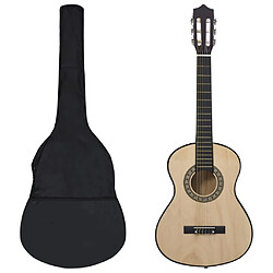 vidaXL Ensemble guitare classique débutant 1/2 34"