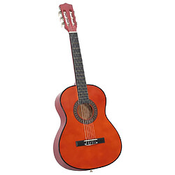 vidaXL Ensemble guitare débutant 3/4