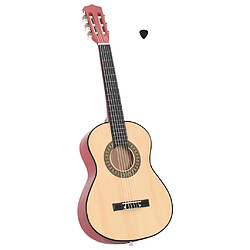 vidaXL Guitare 1/2 34"