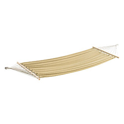 En.casa Hamac avec support - Noir beige pas cher