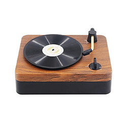 Haut-parleur Vintage Universal - Marron/Noir