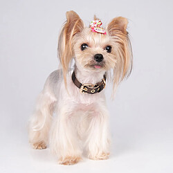 Avis Collier PU Cuir Treillis XS