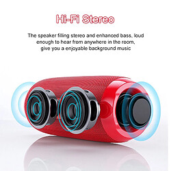 Acheter Haut-parleur Bluetooth étanche - Rouge