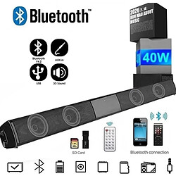 Universal Haut-parleurs audio pour TV - Noir