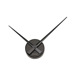 Karlsson Horloge murale minimaliste Little Big Time - 44 cm - Noir