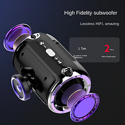 Acheter Haut-parleur subwoofer portable - Noir