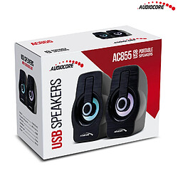 Avis Enceintes USB Audiocore AC855 - Noir