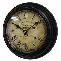 L'Héritier du Temps Horloge Murale Fer Plexiglass