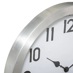 Atmosphera Horloge Aluminium Outdoor D40 cm Argenté