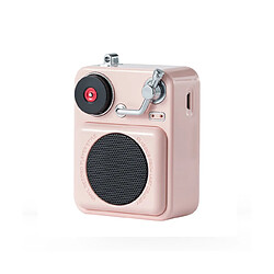 Haut-parleur sans fil classique - Rose