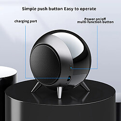 Acheter Haut-parleur subwoofer portable Bluetooth 5.0 - Noir