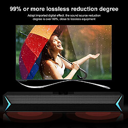 Acheter Barre de son USB pour PC - Noir