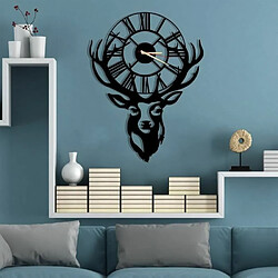 Acheter DEKORY Cerf Horloge Murale - 81x61 cm