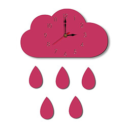 Wewoo Horloge Murale Créative Nuages