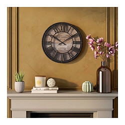 Atmosphera Pendule Vintage - Diam. 39 cm. - Plastique