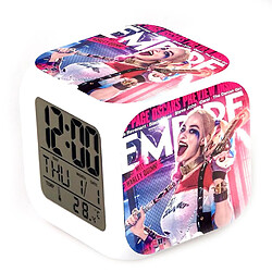 UNIVERSAL Thermomètre Réveil Cube LED Harley