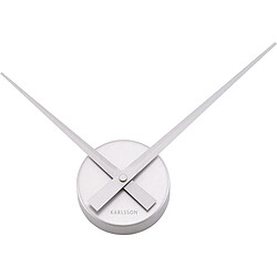Karlsson Horloge Murale Minimaliste Argent 44 cm