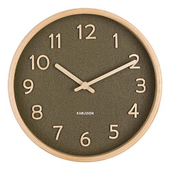 Karlsson Horloge Bois Pure 22 cm