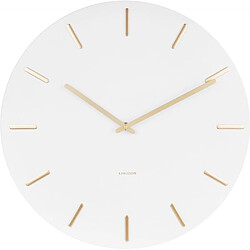 Avis Karlsson Horloge murale ronde - Blanc
