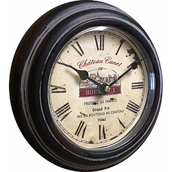 L'Héritier Du Temps Pendule Château Canet 21 cm