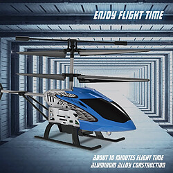 Universal Mini RC Hélicoptère - Métal Bleu