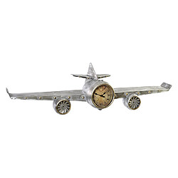 DKD Home Decor Horloge Murale Avion