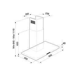 Airlux AHBF971IX - Inox