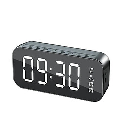 Réveil numérique LED Bluetooth - Noir