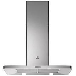 Electrolux EFF90462OX Hotte décorative murale - Inox - Débit d'air 603 m3/h - Éclairage LED - Commandes par touches