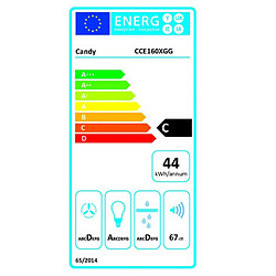 Candy CCE160XGG - Inox pas cher