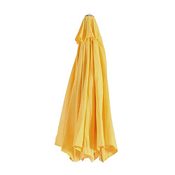 Mendler Toile de rechange parasol - Jaune pas cher