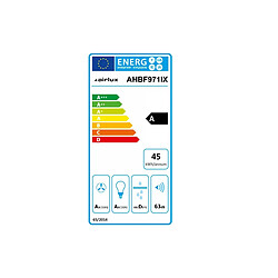 Airlux AHBF971IX - Inox pas cher