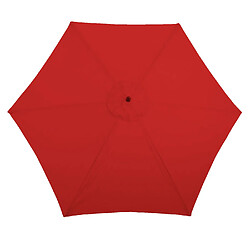 Mendler Housse de parasol - Rouge pas cher