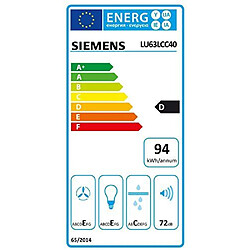 Siemens LU63LCC40 - Marron