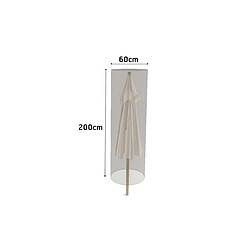 Avis NORTENE Housse parasol COVERTOP - Taupe