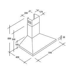 Candy CCE160XGG - Inox