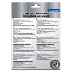 Avis Lexibook Calculatrice professionnelle avec fonction imprimante