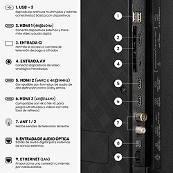 Acheter TV Hisense 43E7S PRO (2026) 43" VA QLED UHD 4K