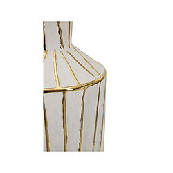 Avis Paris Prix Lampe à Poser Tangeri 73cm Blanc & Or
