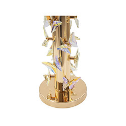 Avis Paris Prix Lampe à Poser Butterfly 74cm Or & Blanc