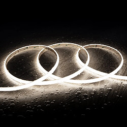 Avis Ledkia Ruban LED Dimmable 220V WCOB Auto-redressement 260 LED/m 15W/m 1350lm/m SILICONE